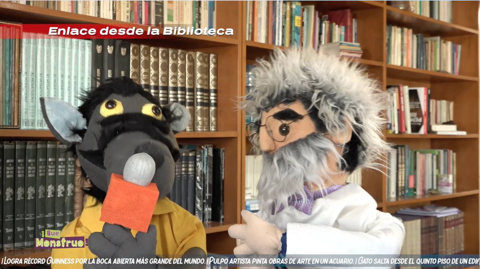¡Qué monstruos!